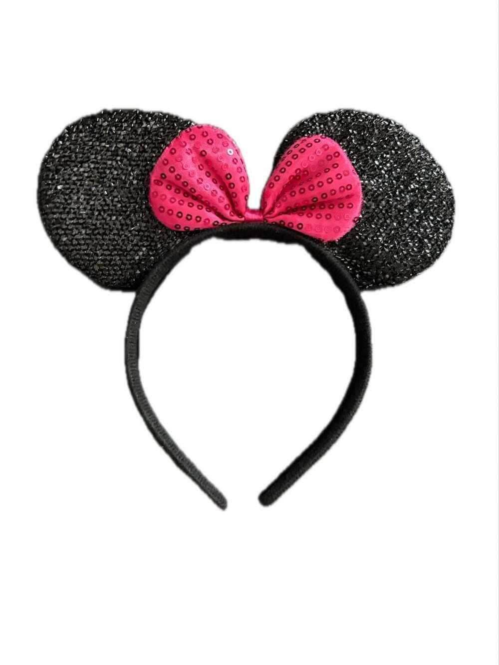 Sparkly Mouse Ears Sequin Headband